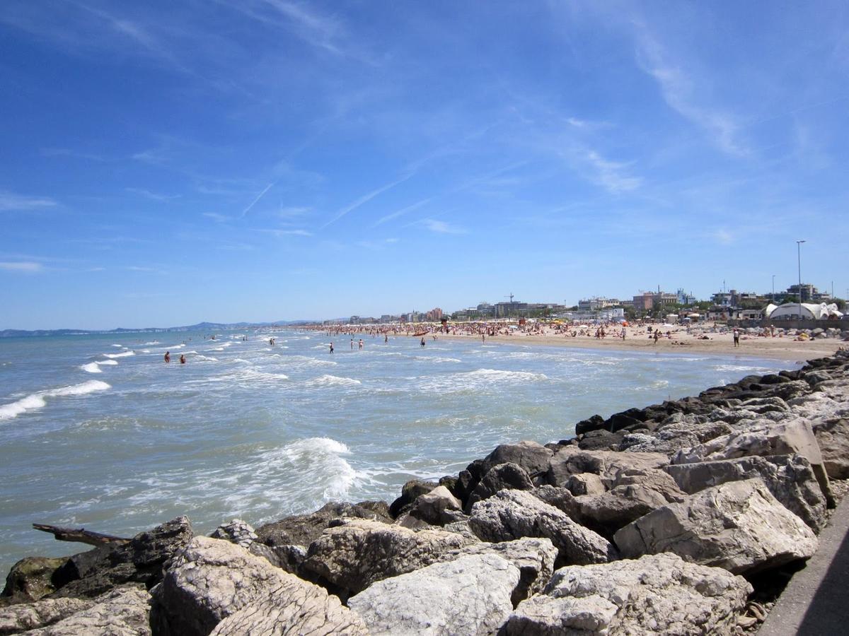 Hotel Villa Donati Viserbella di Rimini Exteriör bild